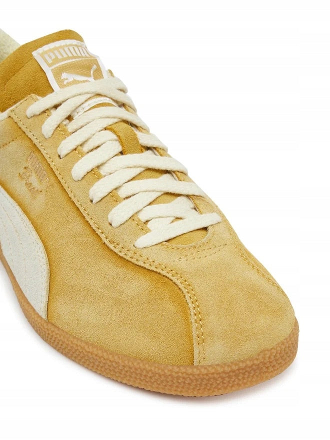 Puma Złote Buty Męskie Sportowe Zamszowe Skóra Brasil The NeverWorn V