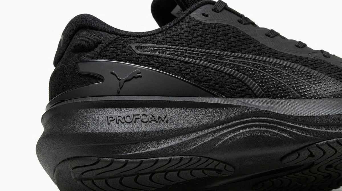 Buty Męskie Puma Scend Pro 2 Biegowe Czarne Siateczka Lekkie