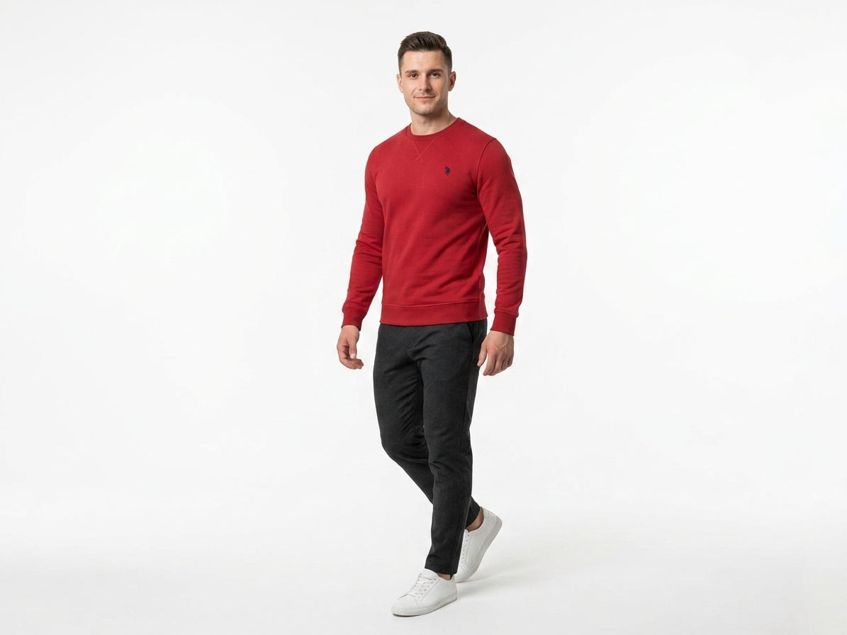 Bluza Męska U.S. Polo Assn. NRON 52088 EH03 Czerwona
