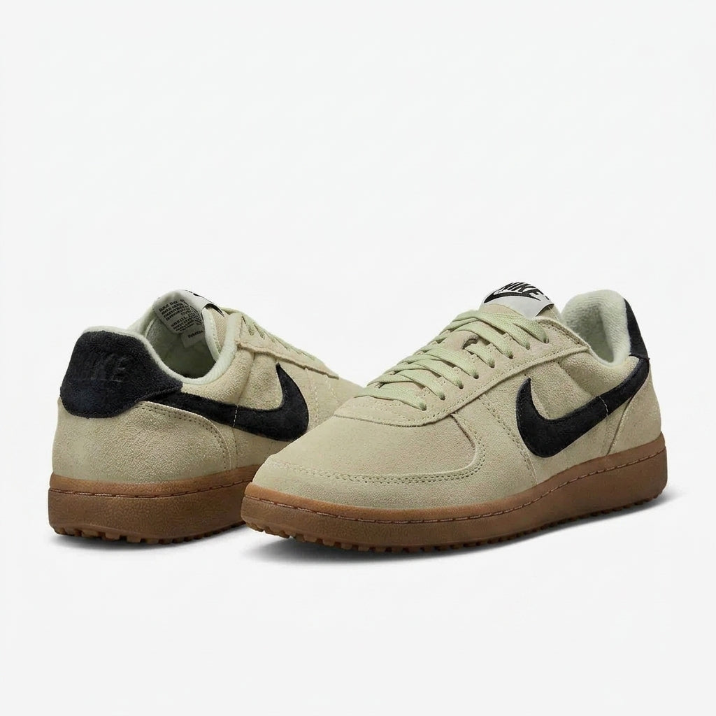 Buty Damskie Nike Field General Sportowe Oliwkowe Zamszowe