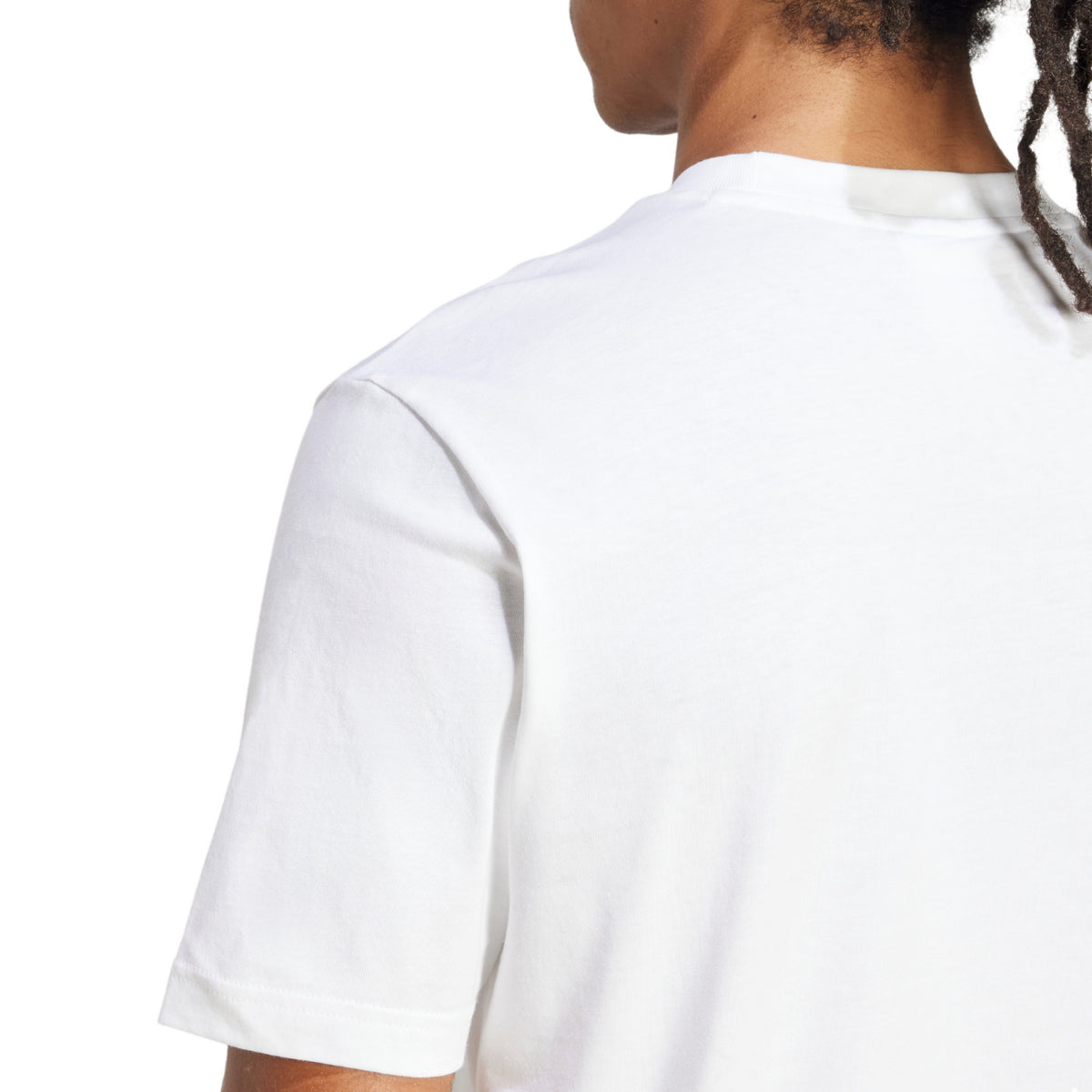 Koszulka Męska Adidas Essentials Small Logo Oversize Jersey Biała JF1092