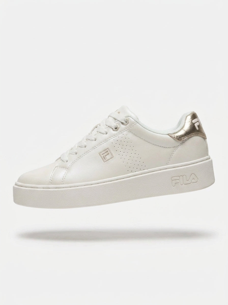 Buty Fila Damskie Crosscourt Altezza F Low Wmn Kremowe Złote