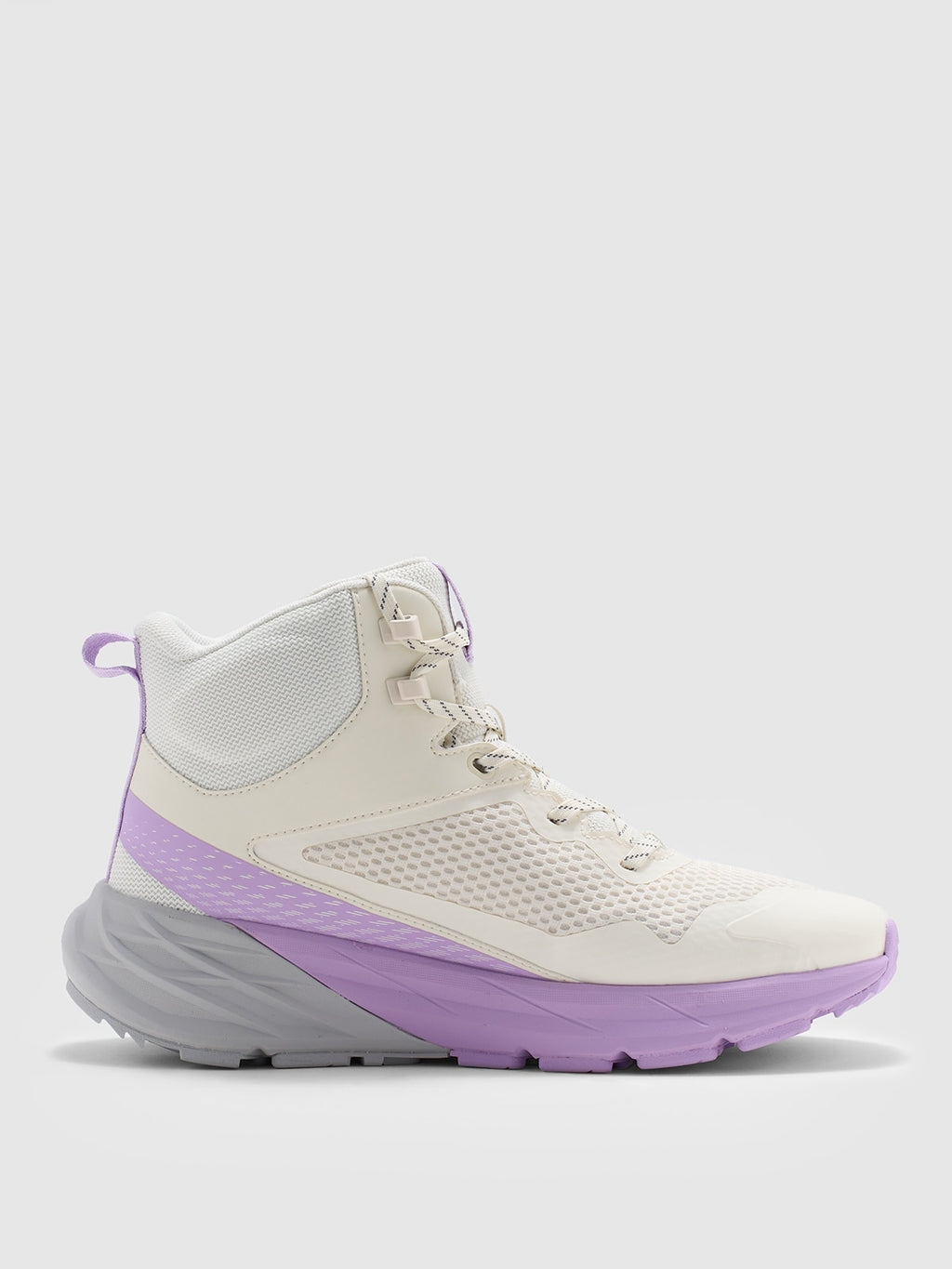 4F Wysokie Buty Damskie Trekkingowe Fioletowe z Membraną Speed Hiker r.38
