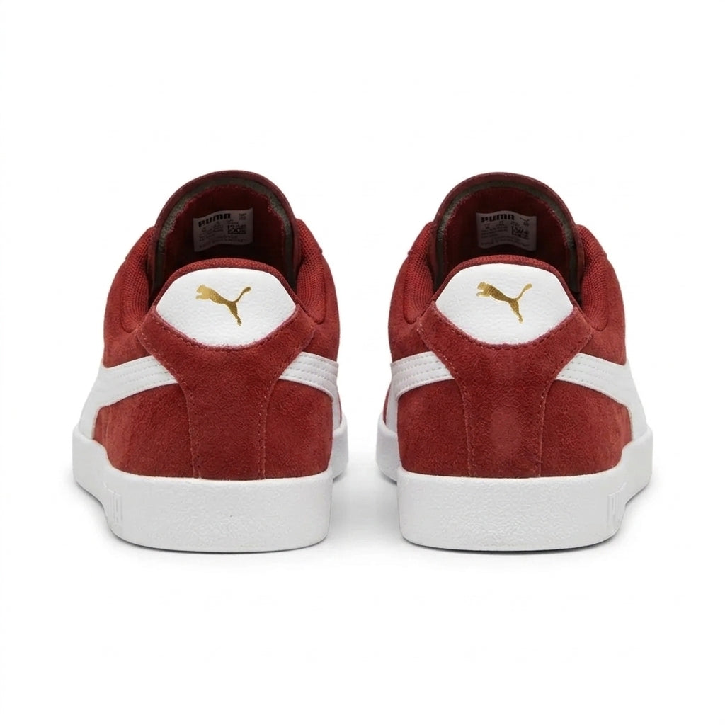 Buty Męskie Puma Club II Czerwone Zamszowe Trampki