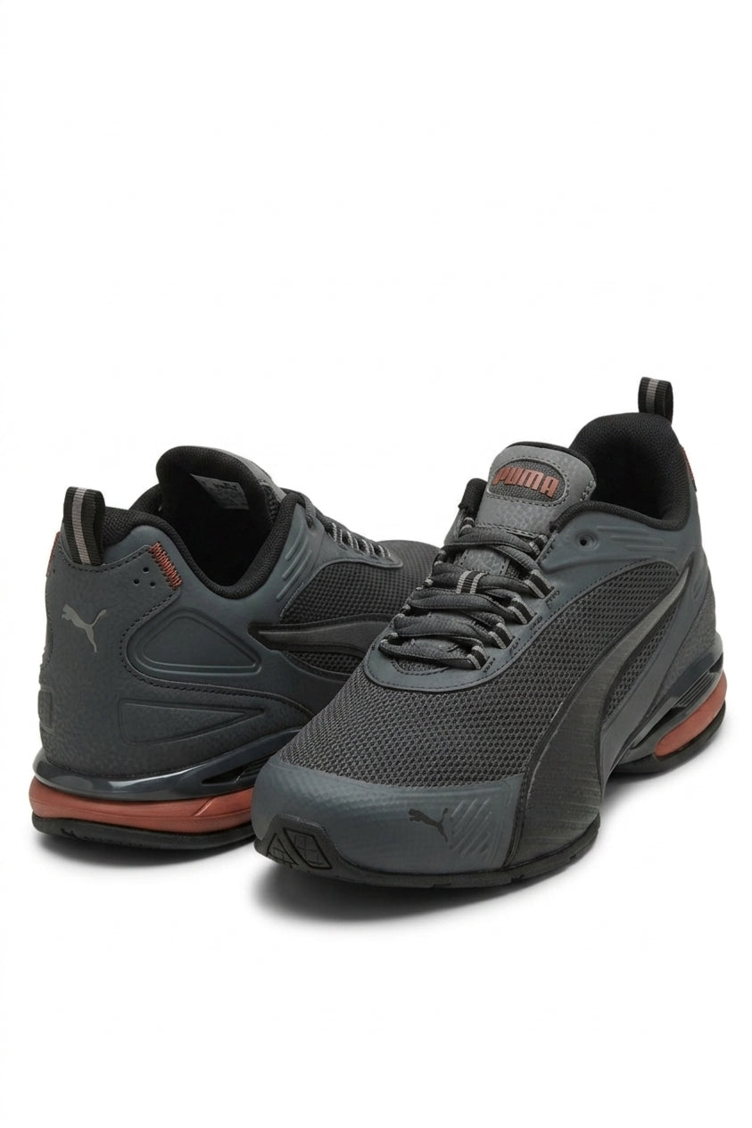 Buty Męskie Puma Magnetic 31078319 Sportowe Szare Czerwień