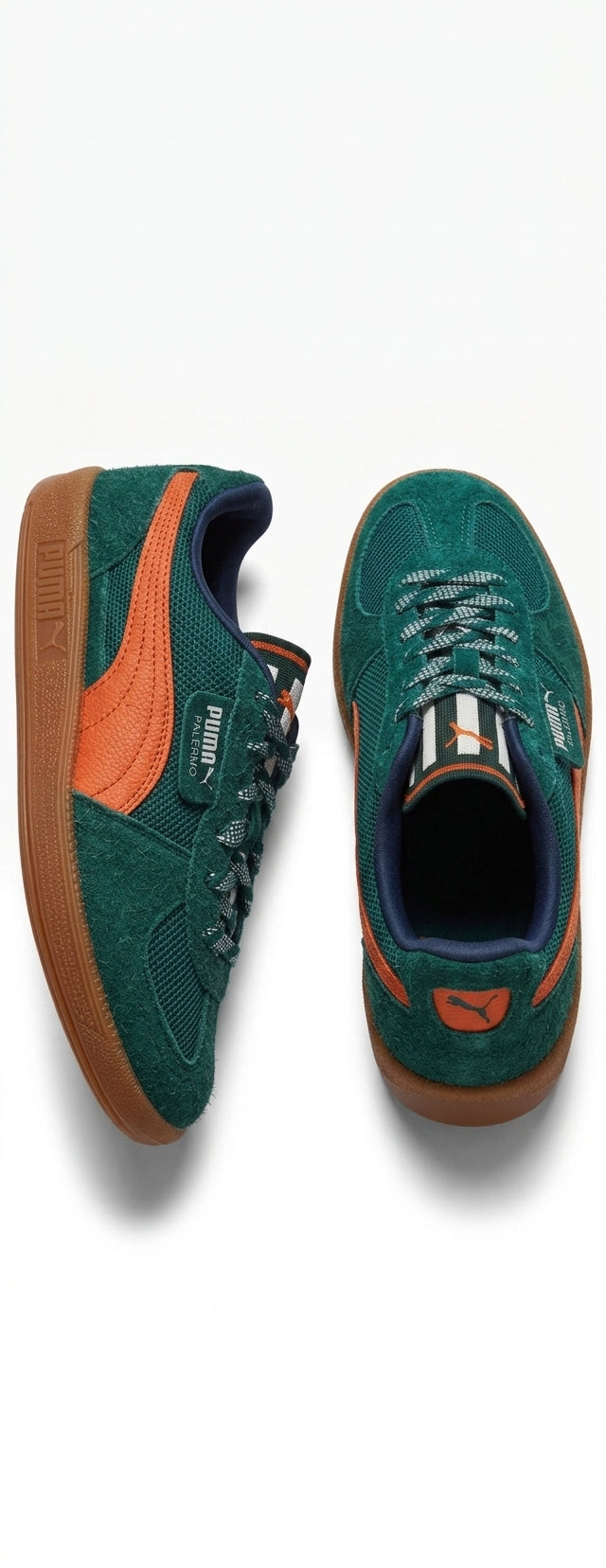 Sneakersy Sportowe Unisex Puma Palermo Supertifo Ciemnozielone