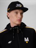 Czapka unisex 4F U630 sportowa czarna bawełna regulacja