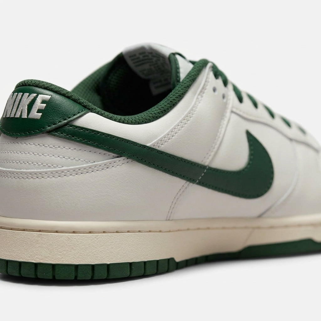 Buty Męskie Nike Dunk Low Retro Białe Zieleń