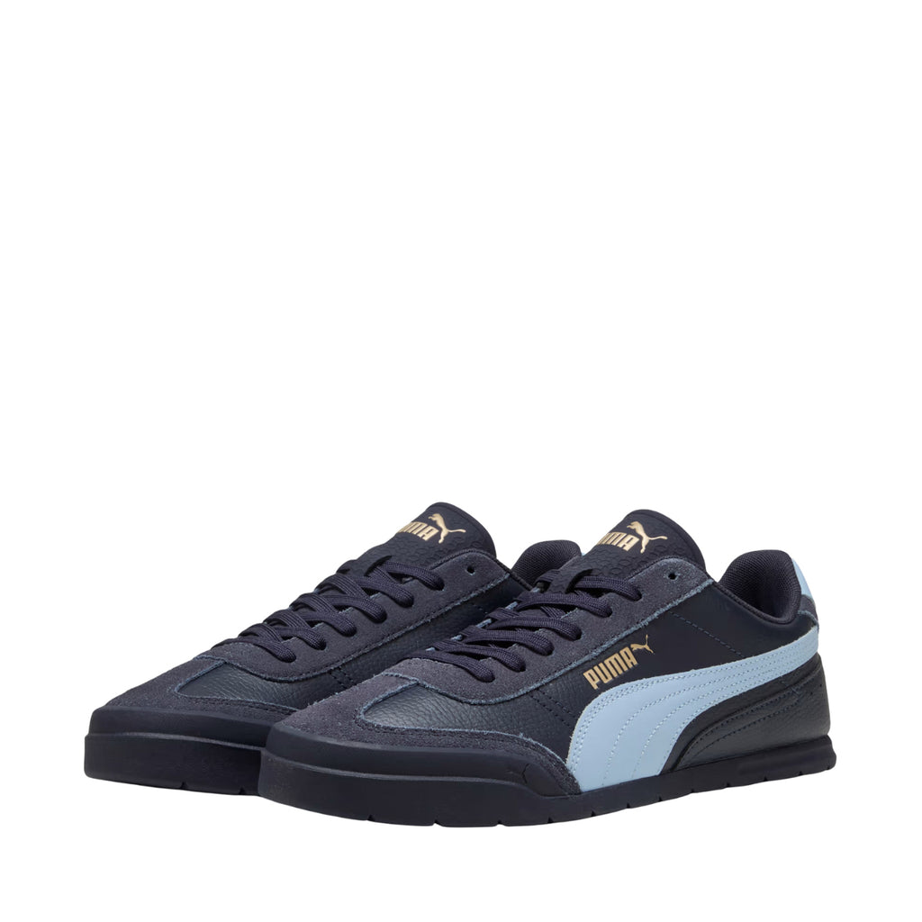 Buty Damskie Puma Super Turino Sportowe Granatowe Skórzane