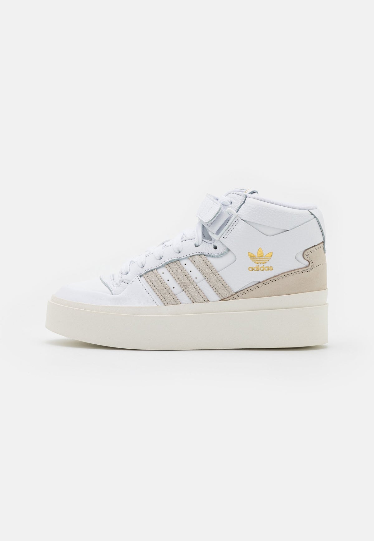Adidas Białe Buty Damskie Sportowe Sneakersy Na Platformie GZ4293