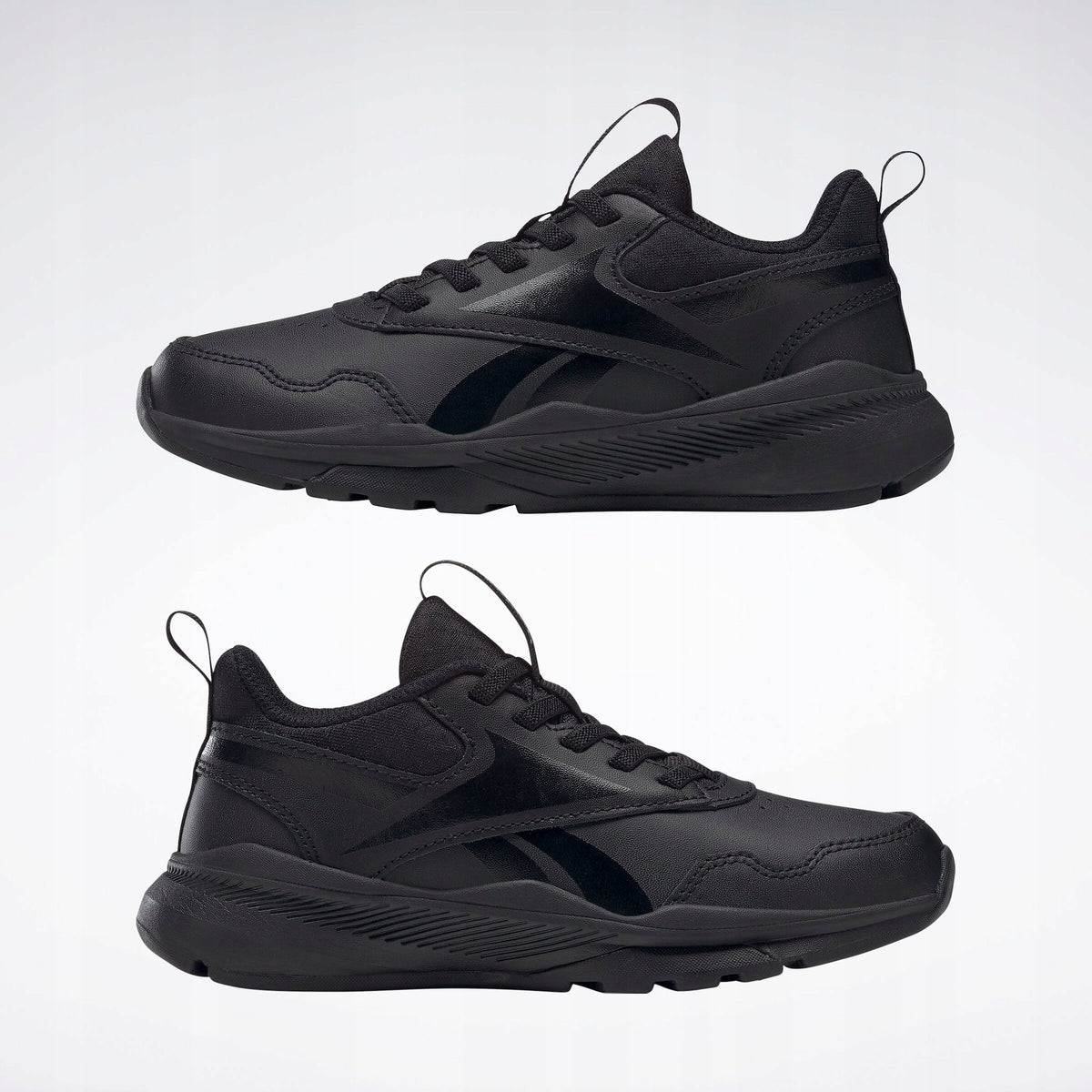Reebok Czarne Skórzane Buty Dziecięce Sportowe Sneakersy XT Sprinter r. 27