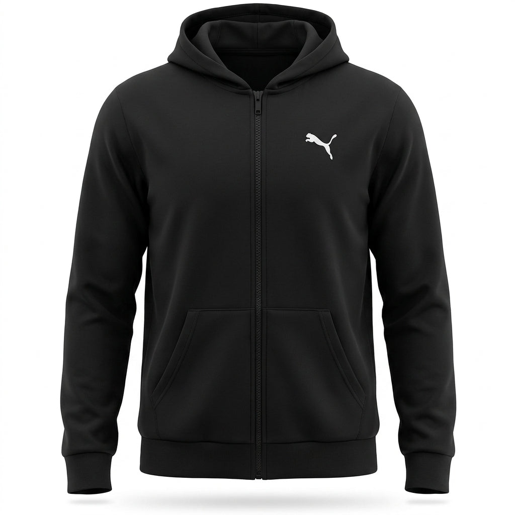 Bluza Męska Puma Better Essentials FZ FL Czarna Rozpinana