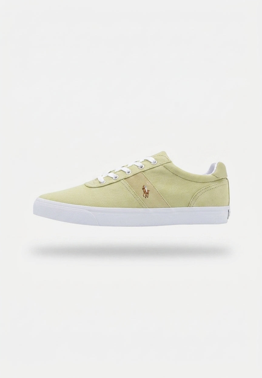 Buty Damskie Ralph Lauren Hanford Klasyczne Tkanina Zieleń