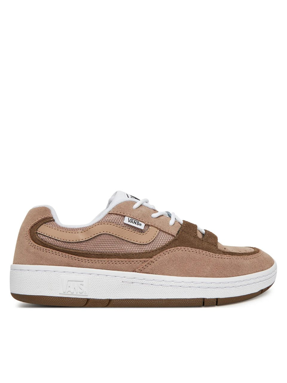 Sneakersy Męskie Vans VN000D880E01 Sportowe Brązowe