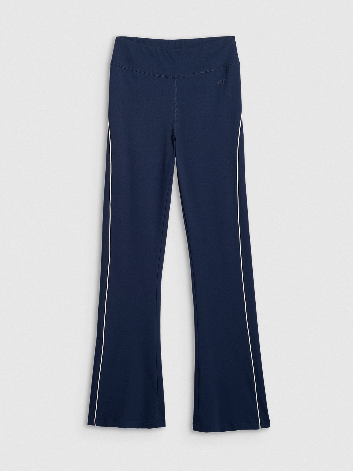 Legginsy Damskie 4F CAS F260 Sportowe Granatowe Wysoki Stan