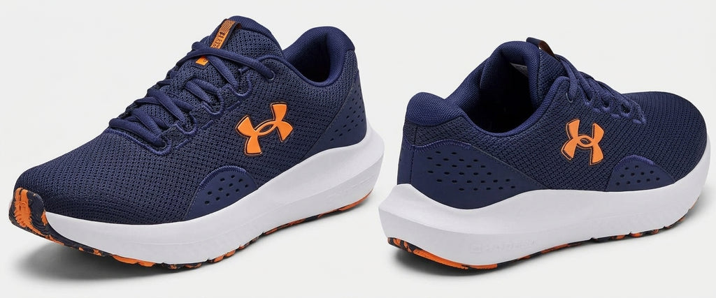 Buty Męskie Under Armour 3027000-410 Biegowe Niebieskie Amortyzacja