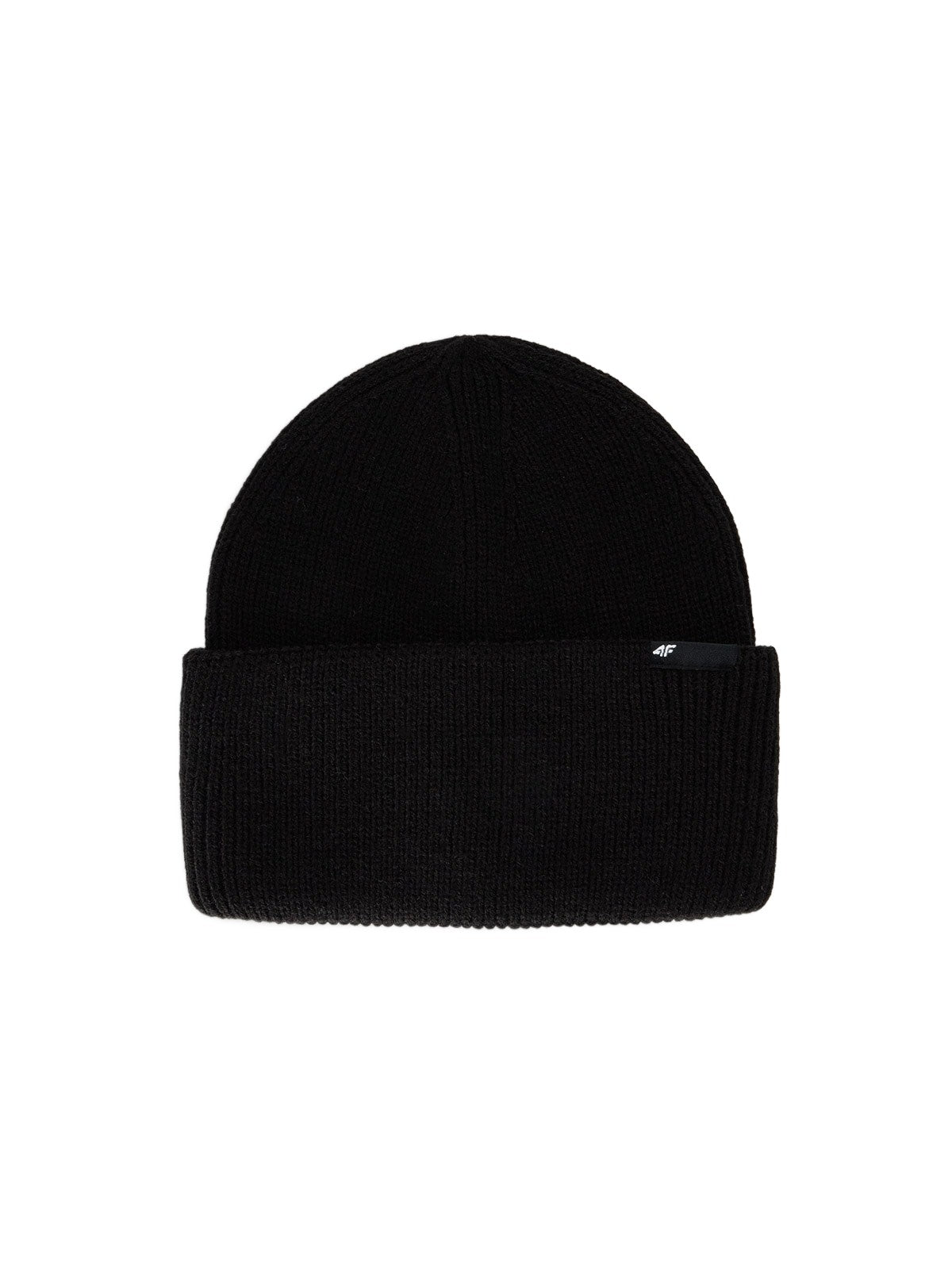 4F Czarna Czapka Zimowa Unisex One Size Ciepła Wełna Beanie Uniwersalna