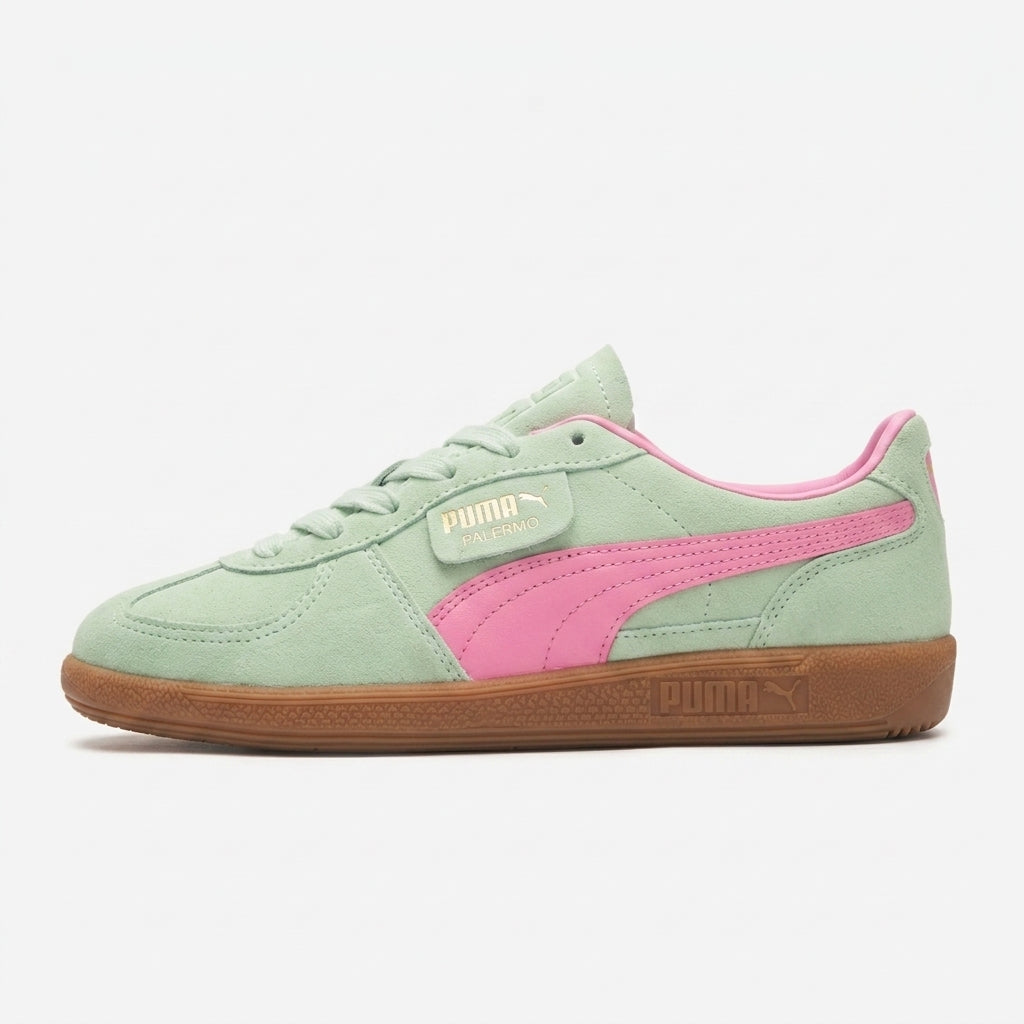 Buty Damskie Puma Palermo Miętowe Różowe Zamsz 39