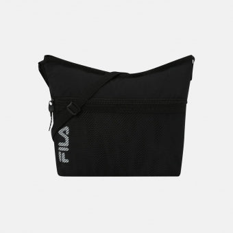 FILA Czarna Saszetka z Regulowanym Paskiem Torba na Zamek Liege Unisex