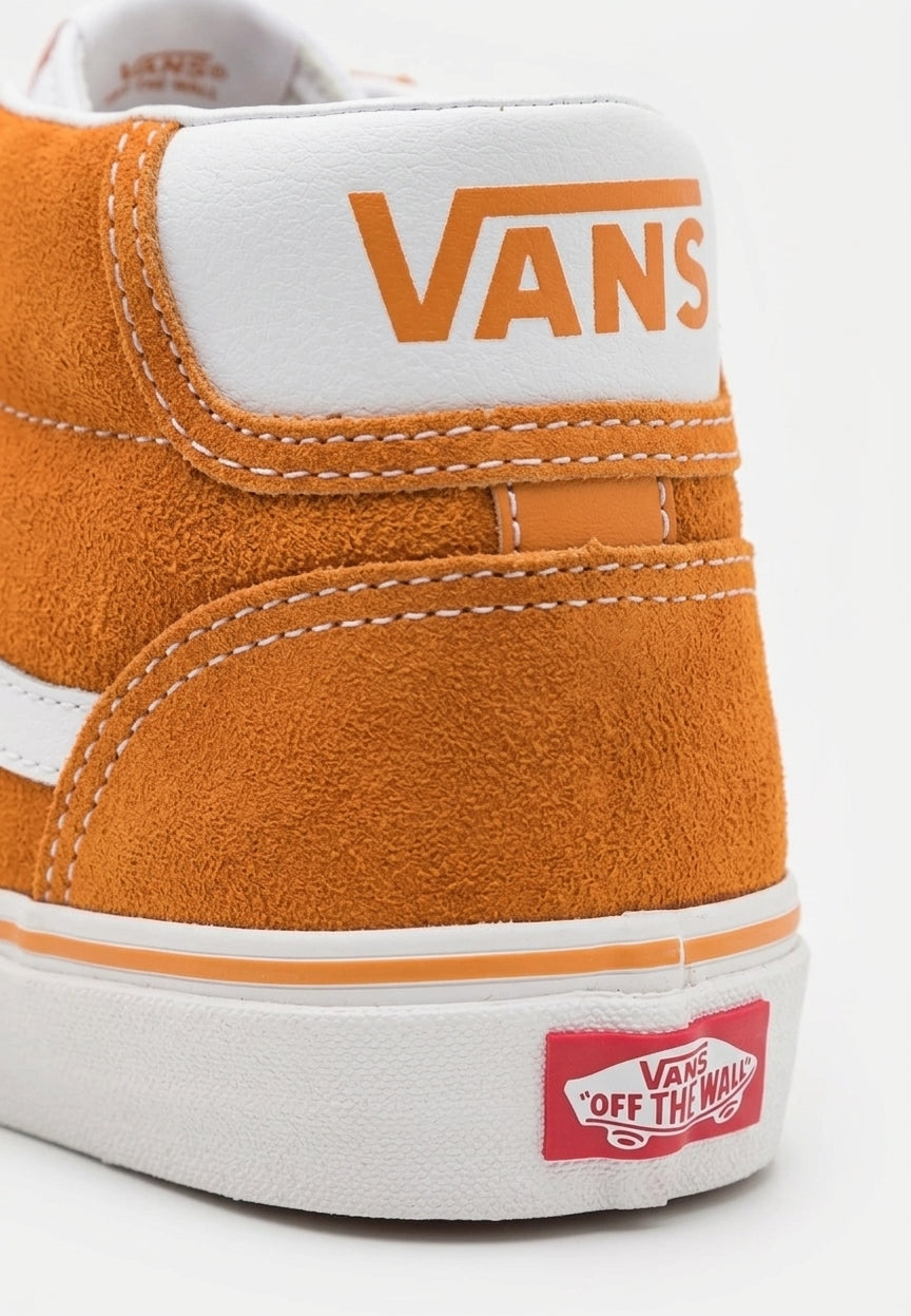 Buty Damskie Vans Mid Skool 37 Zamszowe Trampki Pomarańcz