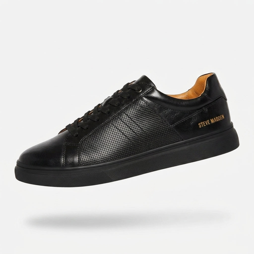 Buty Męskie Skórzane Steve Madden SIMMI Czarne