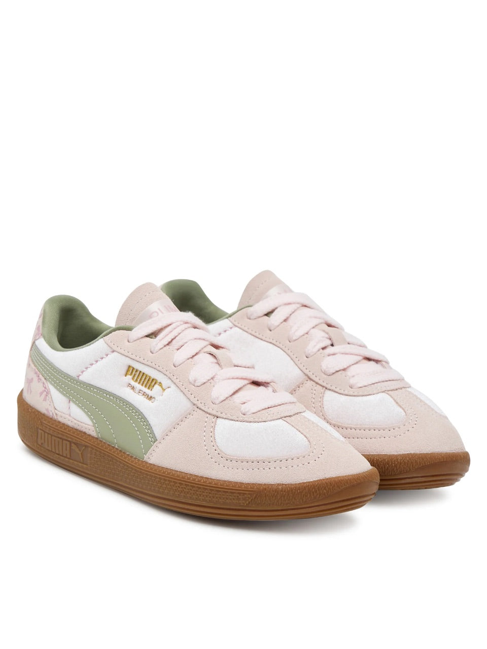 Buty Damskie Puma Palermo Bowtique Pudrowy Róż Kokardki