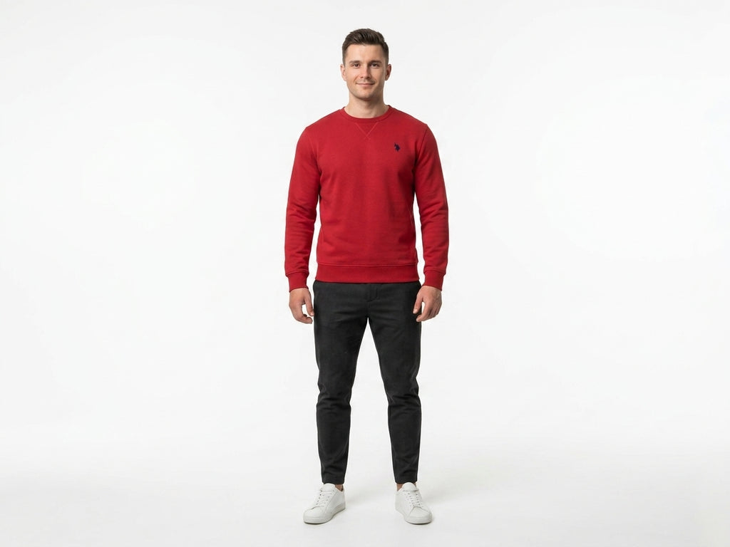 Bluza Męska U.S. Polo Assn. NRON 52088 EH03 Czerwona