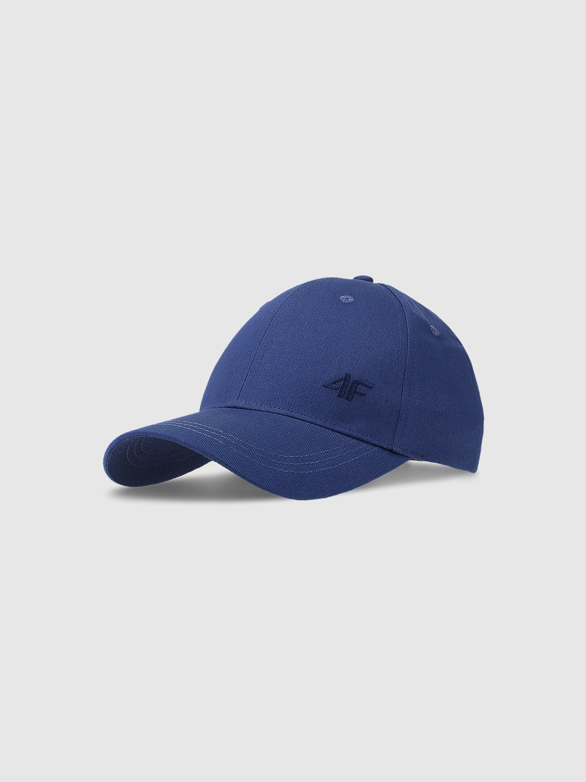 4F Granatowa Czapka z Daszkiem Regulowana Bawełniana Unisex One Size