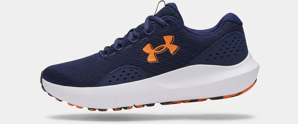 Buty Męskie Under Armour 3027000-410 Biegowe Niebieskie Amortyzacja