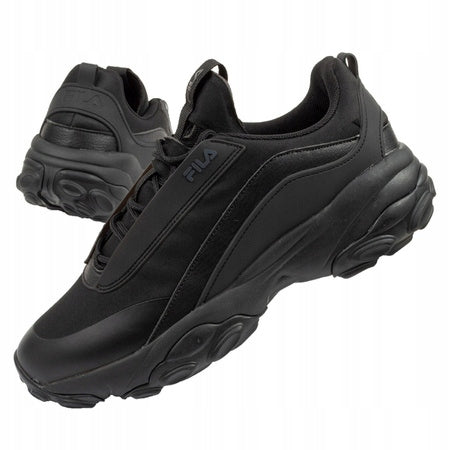 Fila Czarne Buty Damskie Sportowe Sneakersy Gruba Podeszwa Loligo WMN r. 38