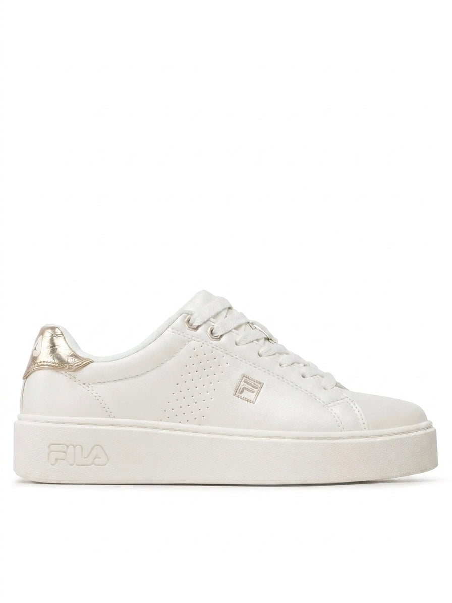 Buty Fila Damskie Crosscourt Altezza F Low Wmn Kremowe Złote