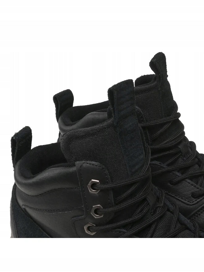 FILA Skórzane Czarne Buty Męskie Sportowe Sneakersy Wysokie Fxventuno