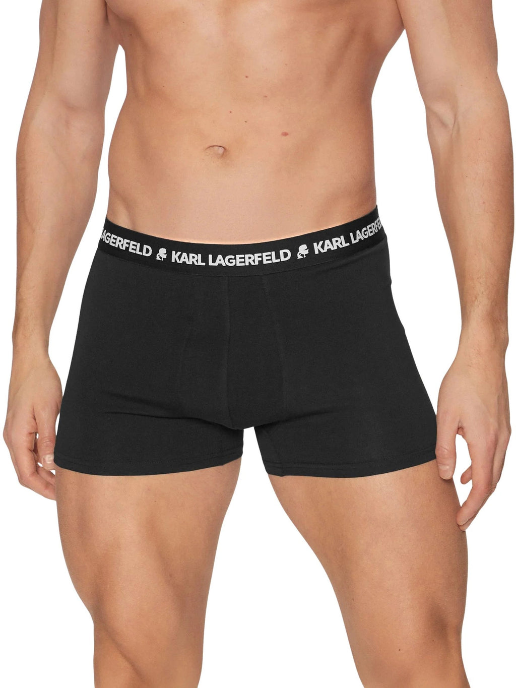 bokserki męskie Karl Lagerfeld A1M47151 czarne 3-pack dopasowane