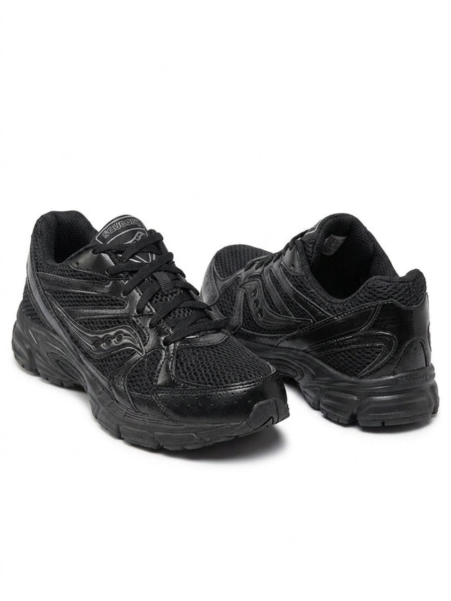 Sneakersy Unisex Saucony S70812-3 Biegowe Czarne Lekkie