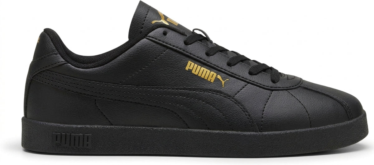 Buty Męskie Puma Club II SL Sportowe Czarne Skóra Syntetyczna