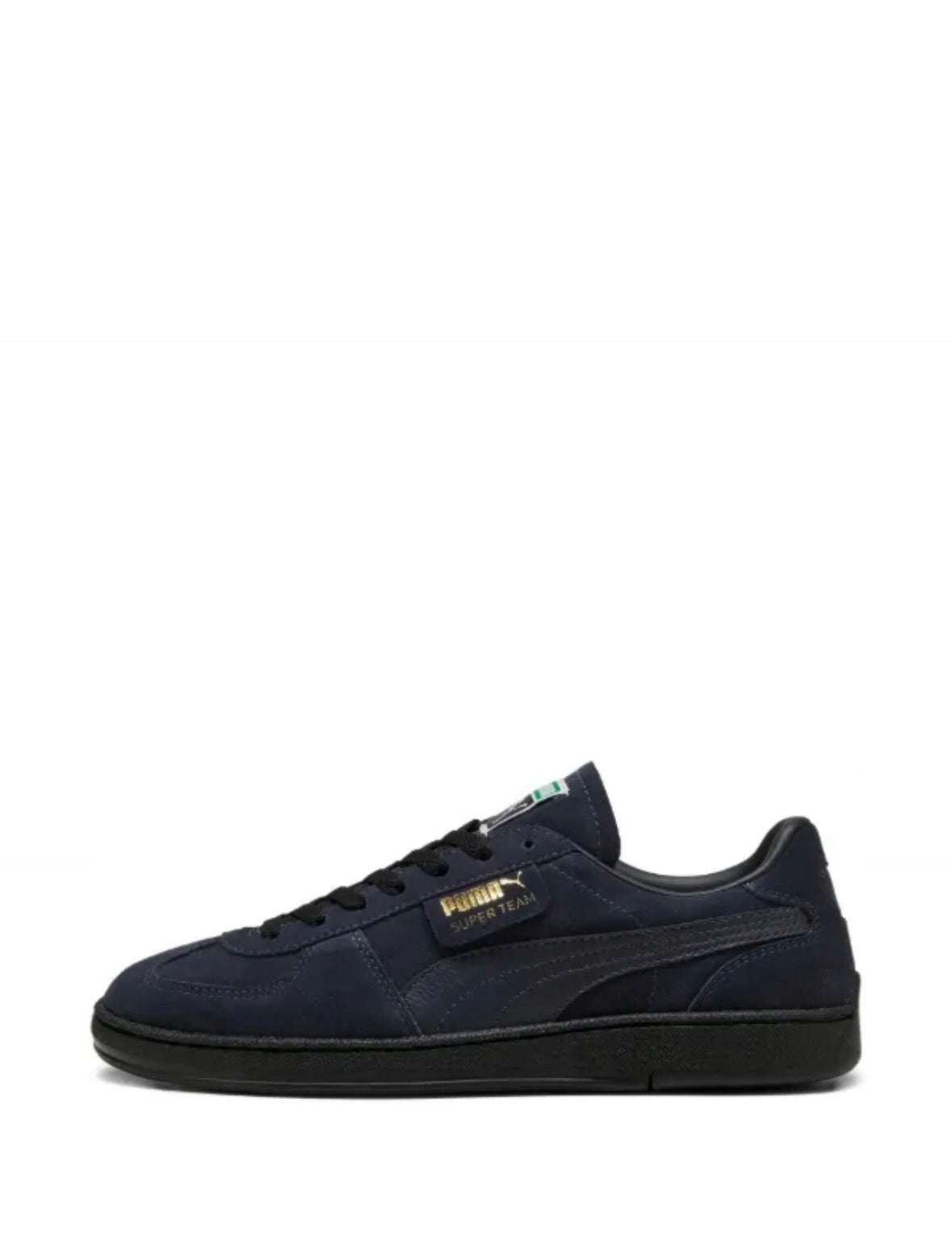 Puma Granatowe Buty Damskie Sportowe Sneakersy Super Team SD Zamszowe