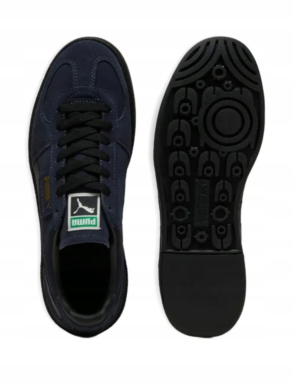 Puma Granatowe Buty Damskie Sportowe Sneakersy Super Team SD Zamszowe