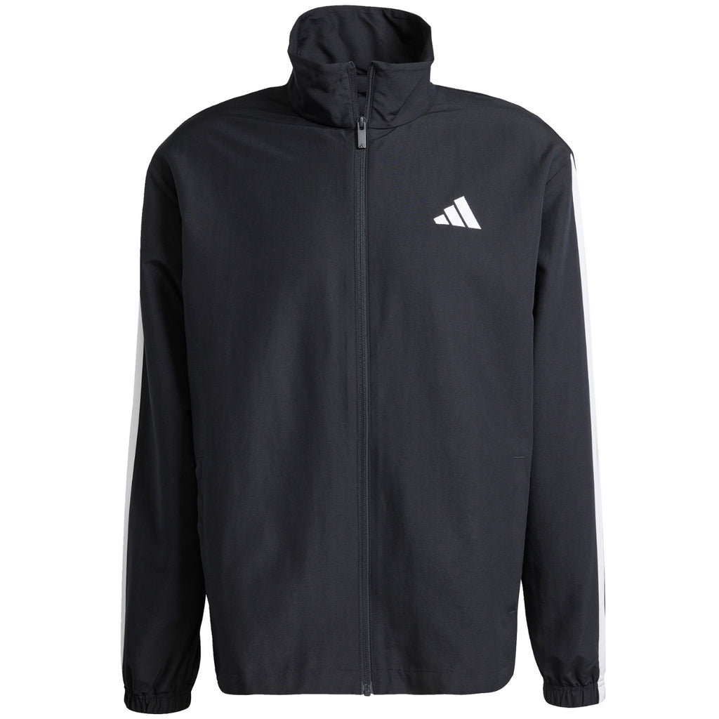 Dres Męski Adidas JI8849 Sportowy Czarny Regularny Krój Lampas