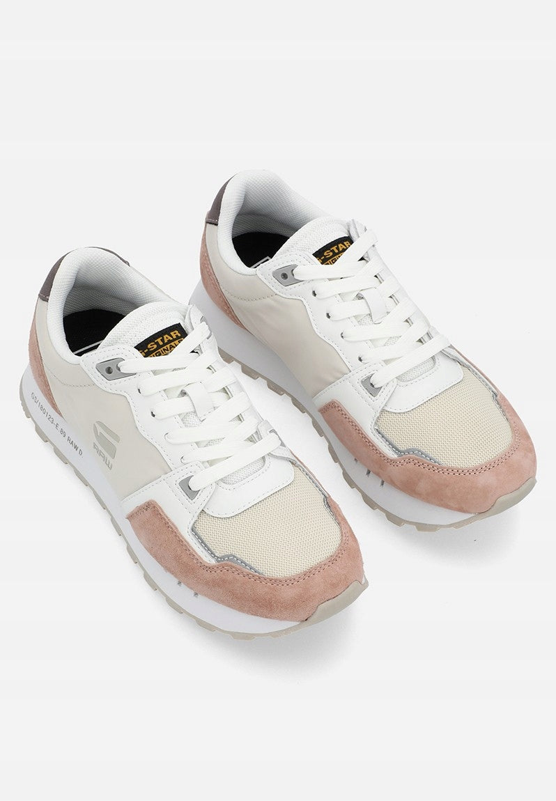 G-STAR RAW Lekkie Sportowe Buty Damskie Track II Materiał Zamsz Beż Róż 39