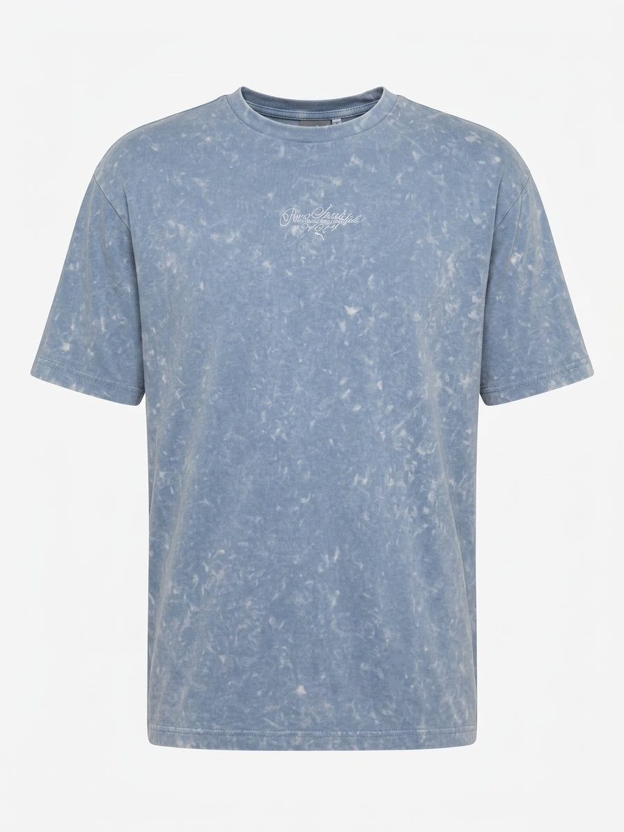 T-shirt Męski Puma Graphic Font Play Relaxed Washed Czarny
