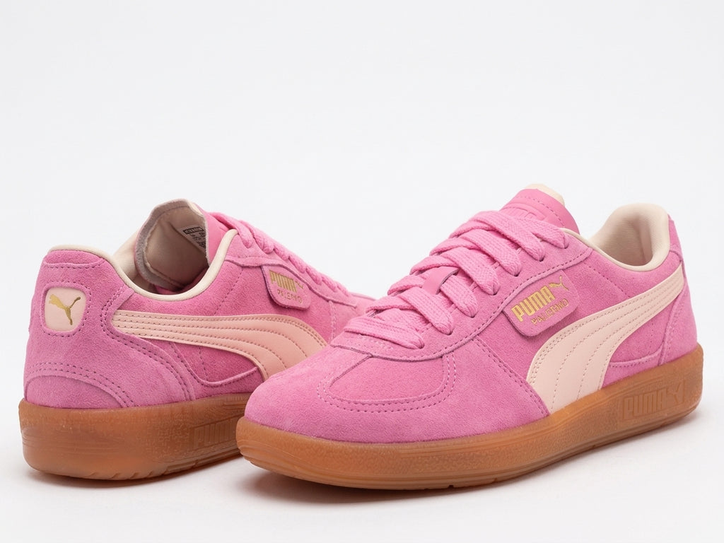 Buty Damskie Puma Palermo Moda Xtra Gum Różowe Zamsz
