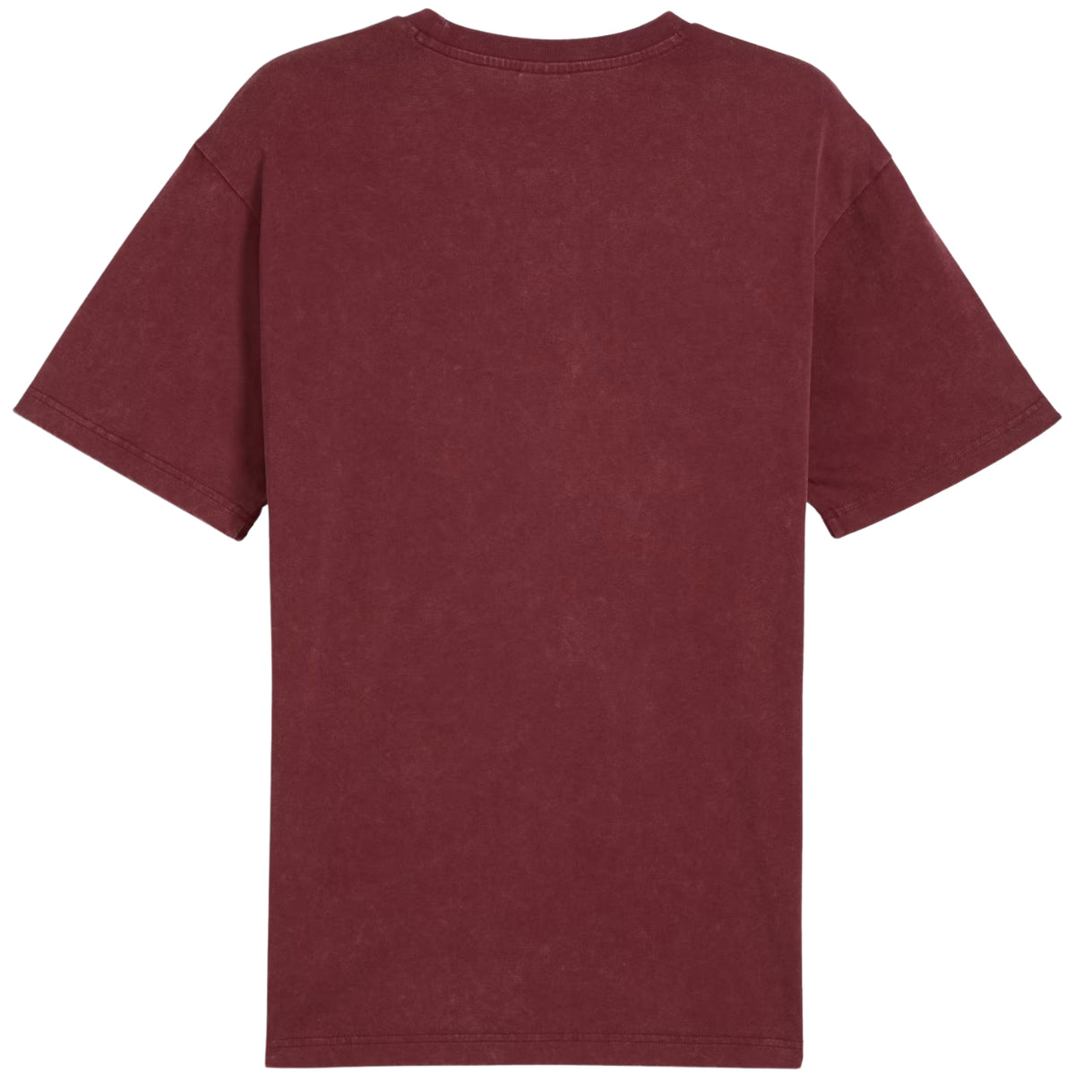 Koszulka Męska Puma Ess Elevated Relaxed Wash Tee Bordowa 688048 96