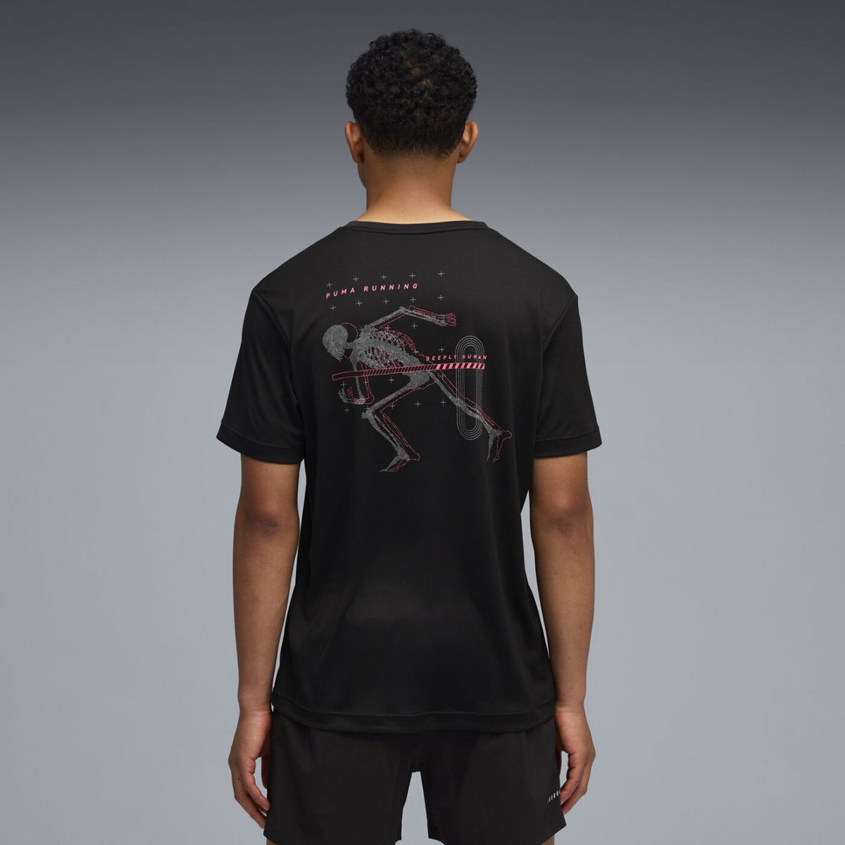 Koszulka Męska PUMA 52844601 Treningowa Czarna Krótki Rękaw