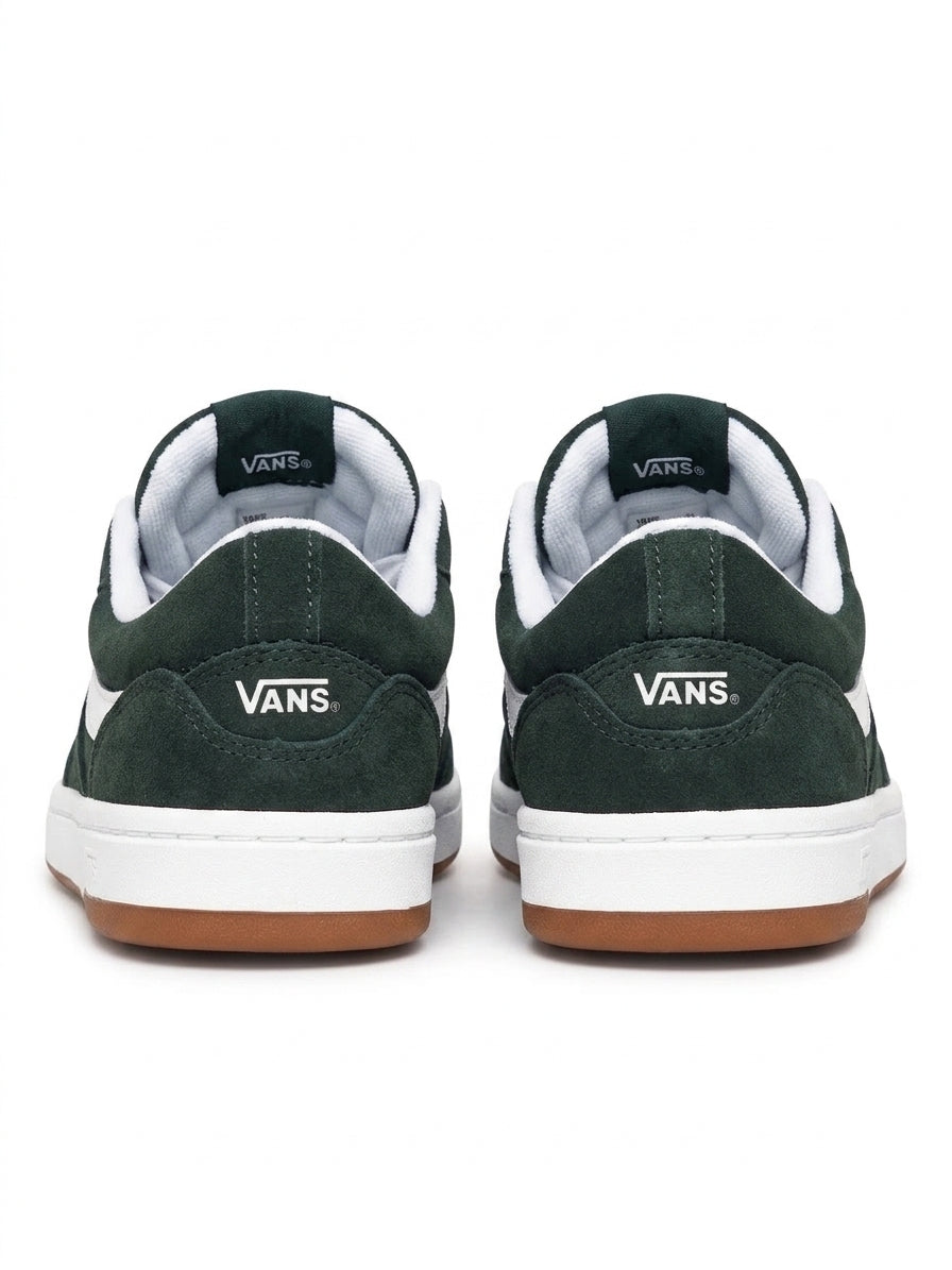 Buty Damskie Zielone Vans Cruze 3.0 Zamszowe Trampki