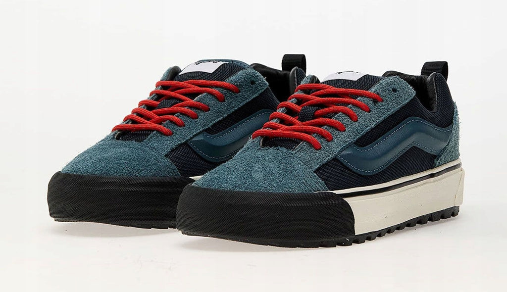 VANS Niebieskie Buty Damskie Sportowe Sneakersy Zamszowe Knu Skool r.39