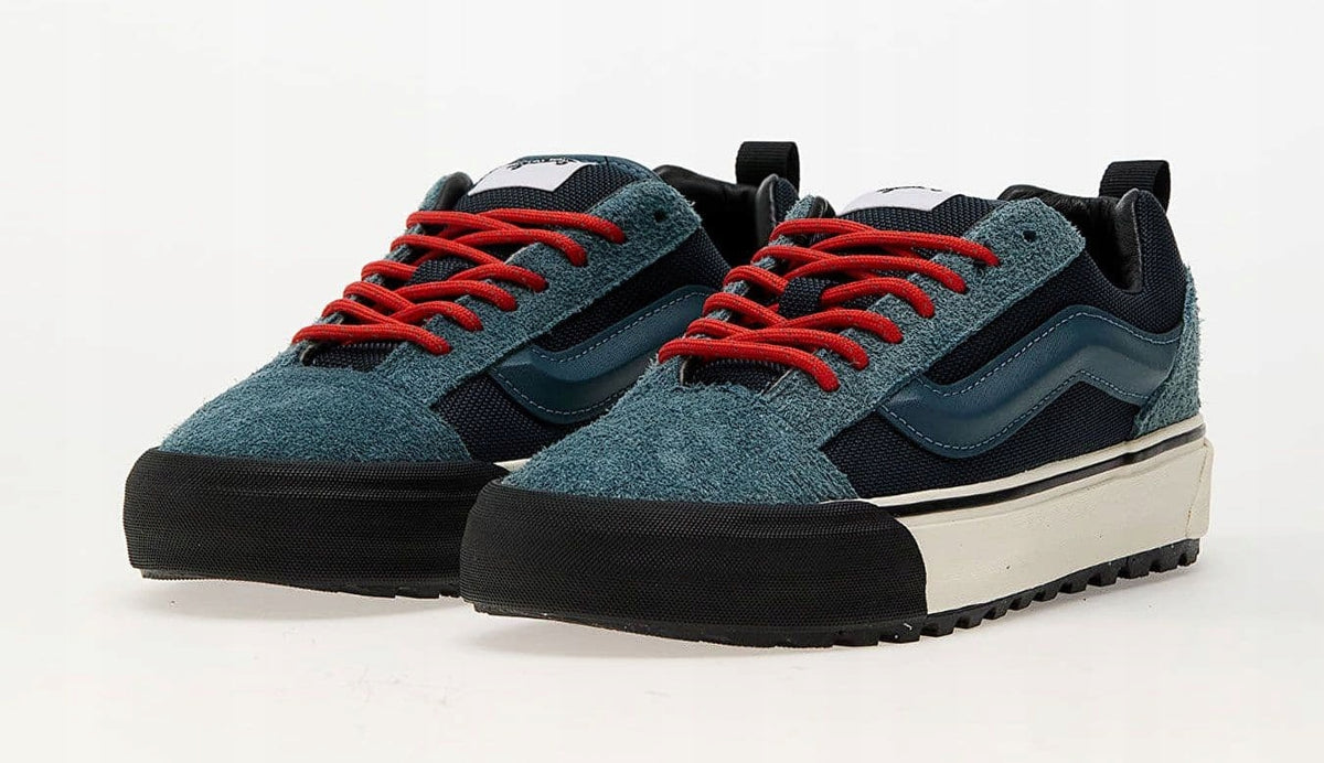 VANS Niebieskie Buty Damskie Sportowe Sneakersy Zamszowe Knu Skool r.39