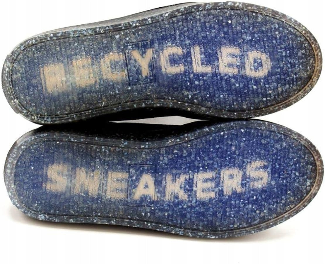 Trampki Damskie Recykers Letnie Materiałowe Sneakersy Czarne r. 38
