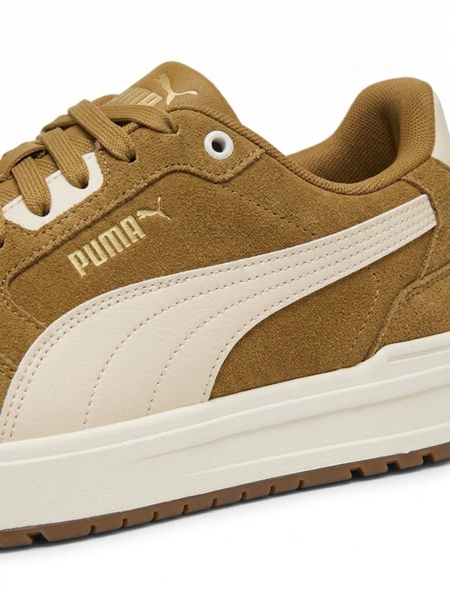 Buty Męskie Puma Shuffle Downtown SD Sportowe Brązowe Zamszowe