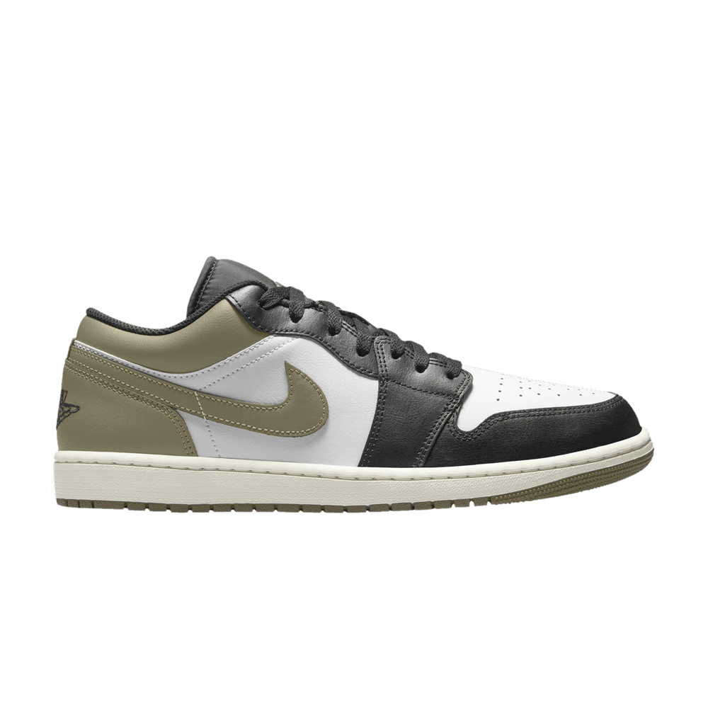 Air Jordan Jordan 1 Low Black Toe Medium Olive