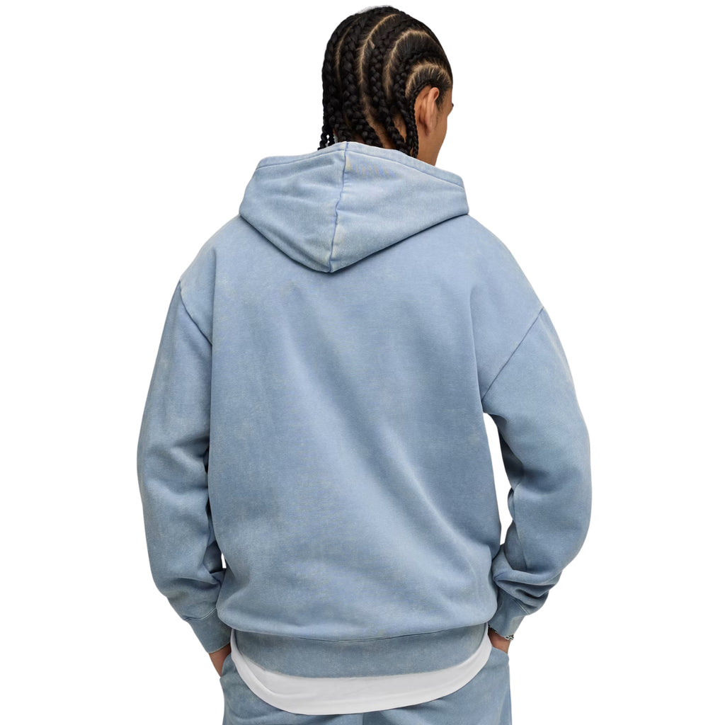 Bluza Męska Puma ESS Elevated Relaxed Wash Hoodie Niebieska 688049 34